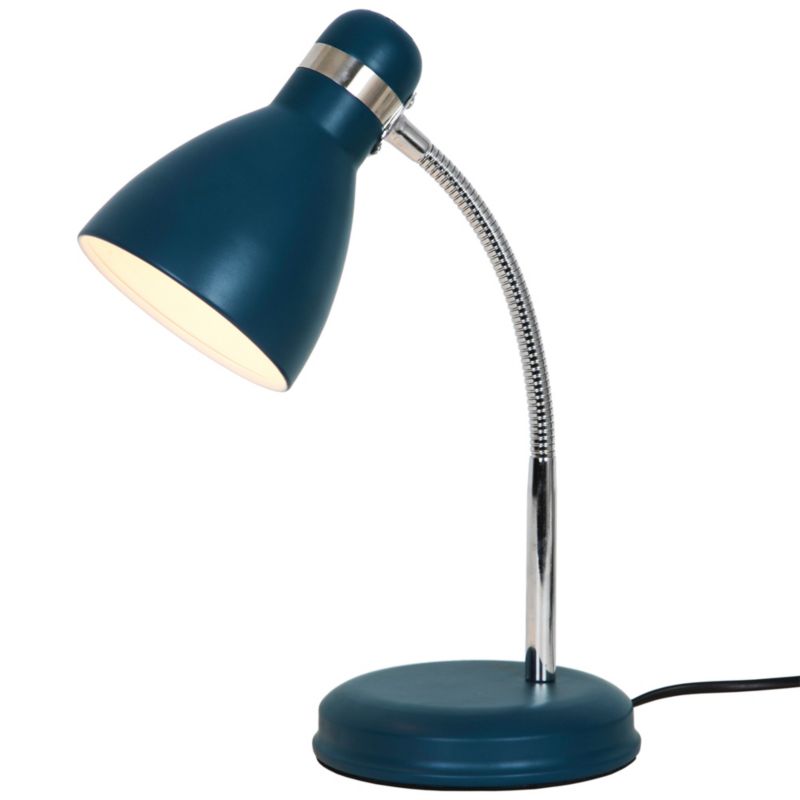 GoodHome Narajo 1-punkts bordlampe E27 blå