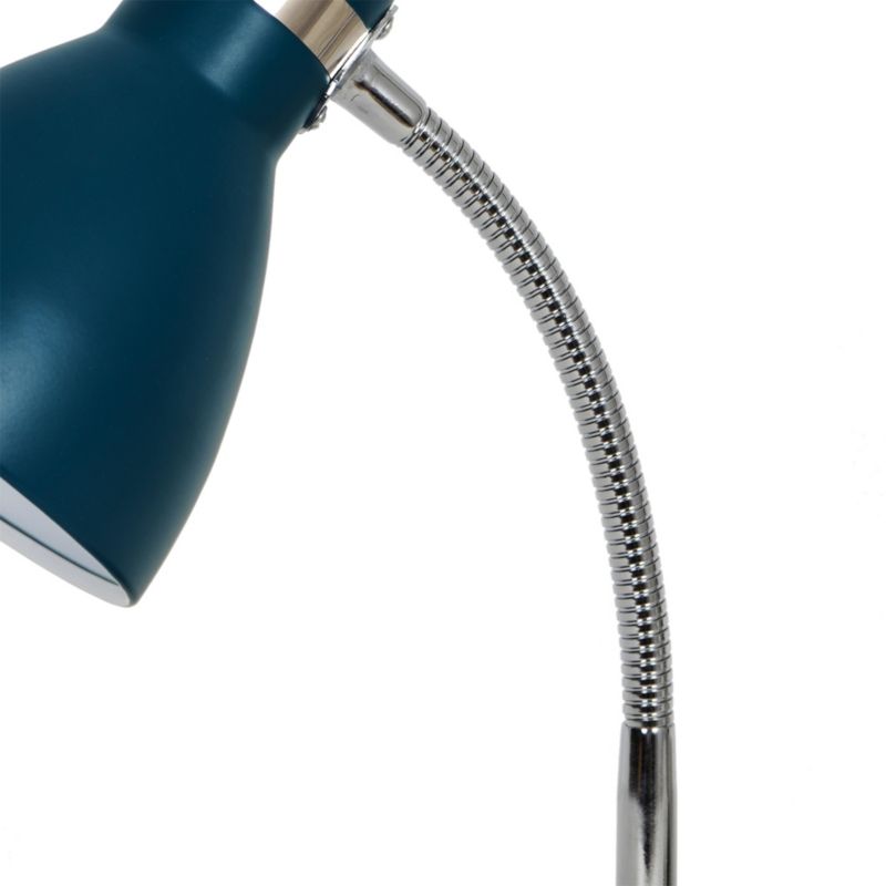 GoodHome Narajo 1-punkts bordlampe E27 blå