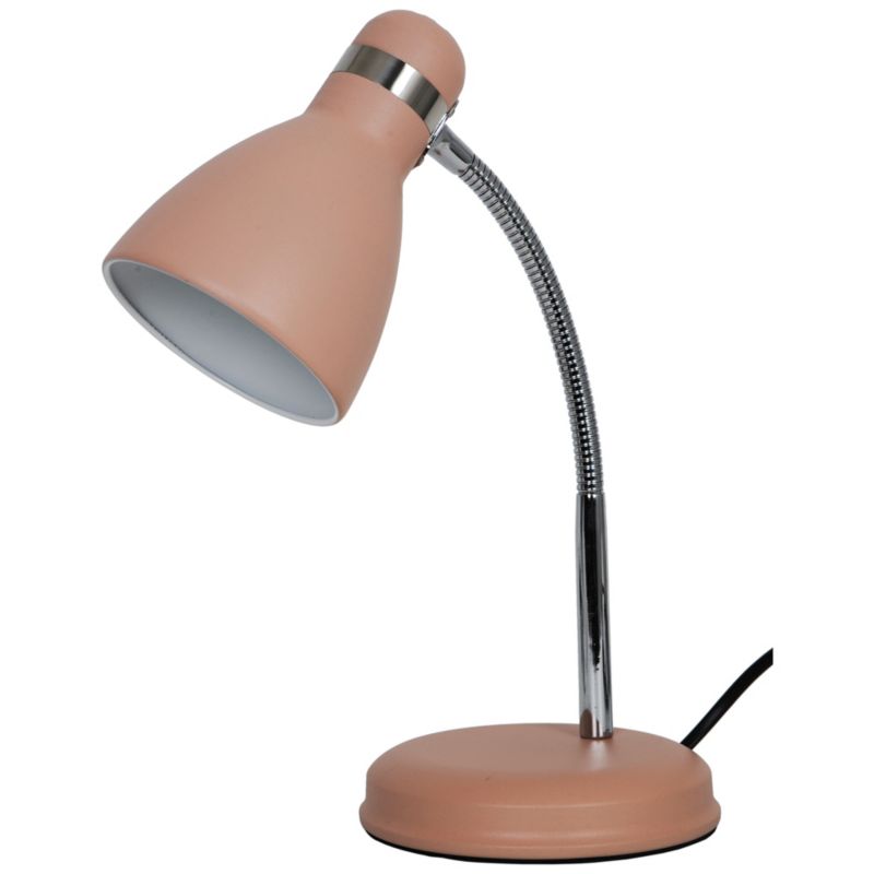 GoodHome Narajo 1-punkts bordlampe E27 i pink