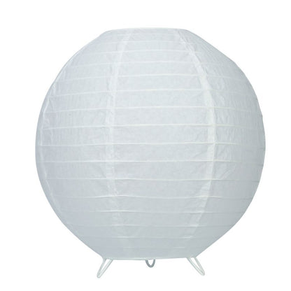 GoodHome Taynae E27 bordlampe i hvid