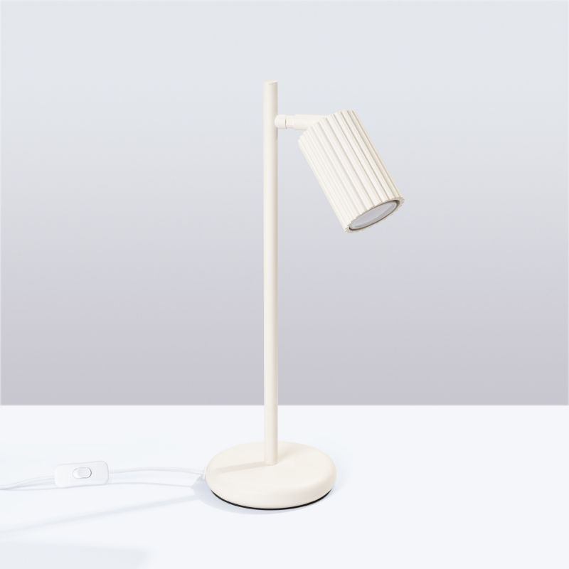 KARBON beige skrivebordslampe 1 stk.