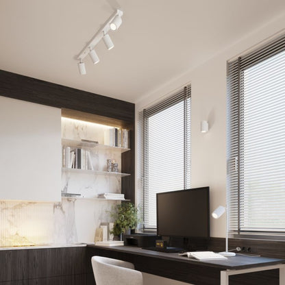 KARBON skrivebordslampe hvid 1 stk.