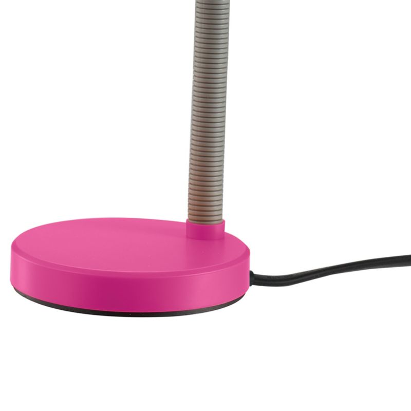 Kuo E27 skrivebordslampe i fuchsia