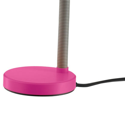 Kuo E27 skrivebordslampe i fuchsia