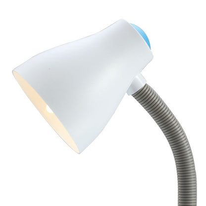 Kuo E27 skrivebordslampe blå