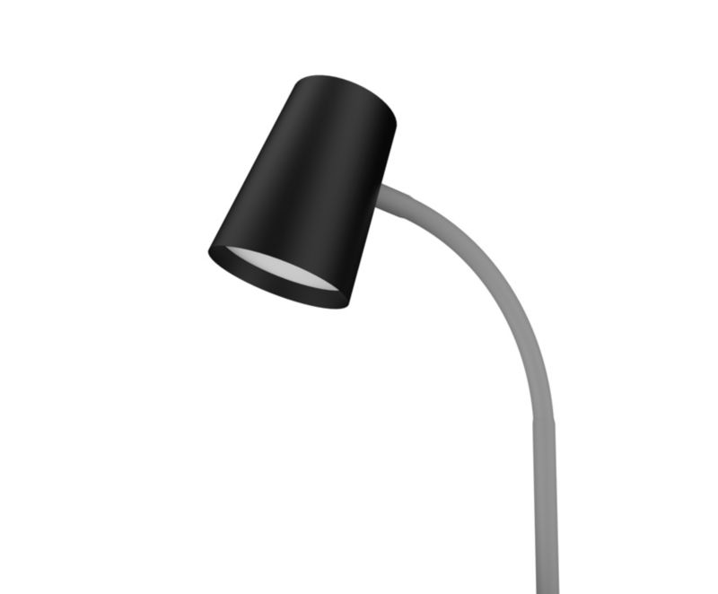 LED bordlampe 400 lm 3000 K sort DIM