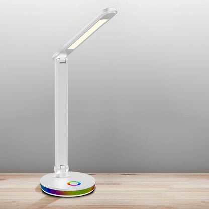 LED skrivebordslampe Goldlux Neptun 4000 K RGB hvid
