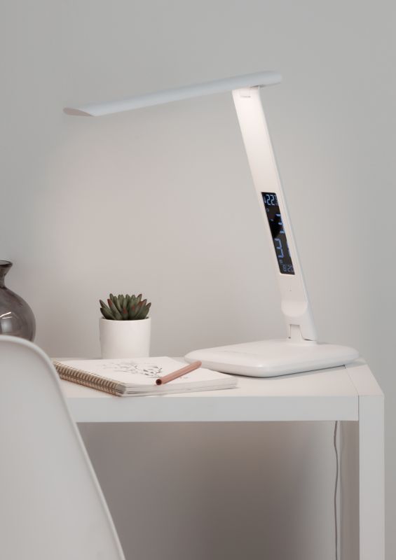 GoodHome Conjola 600 LED bordlampe i hvid