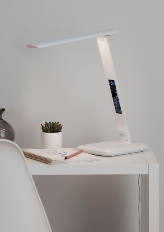GoodHome Conjola 600 LED bordlampe i hvid