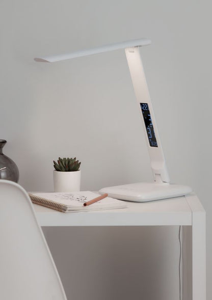 GoodHome Conjola 600 LED bordlampe i hvid