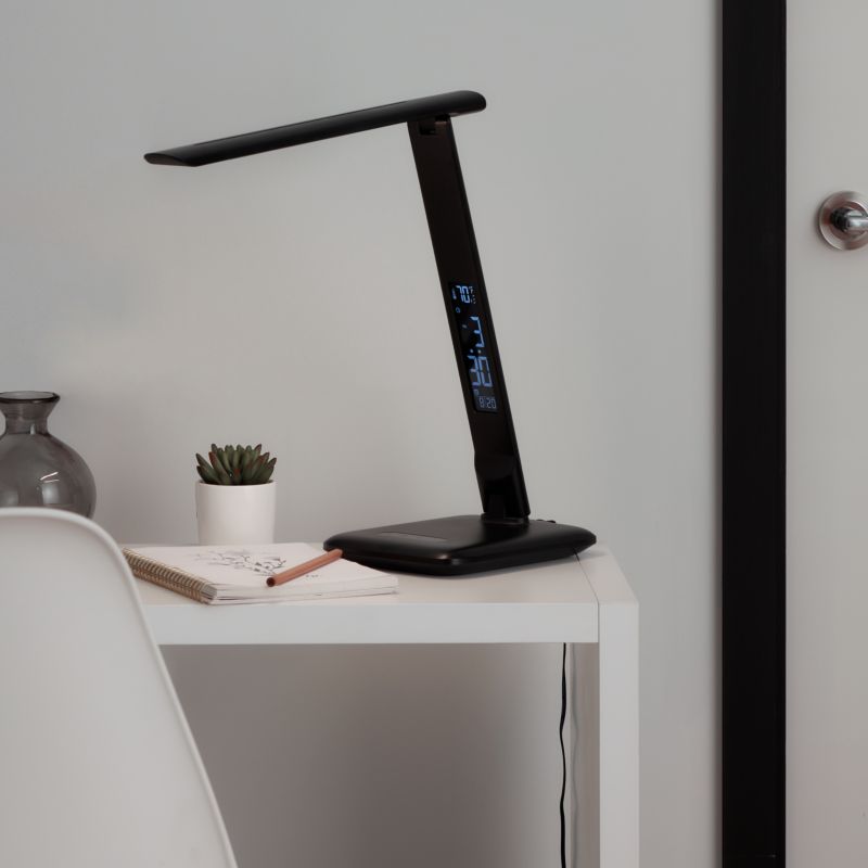 GoodHome Conjola 600 LED bordlampe i sort