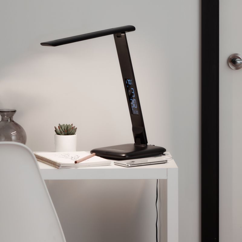 GoodHome Conjola 600 LED bordlampe i sort