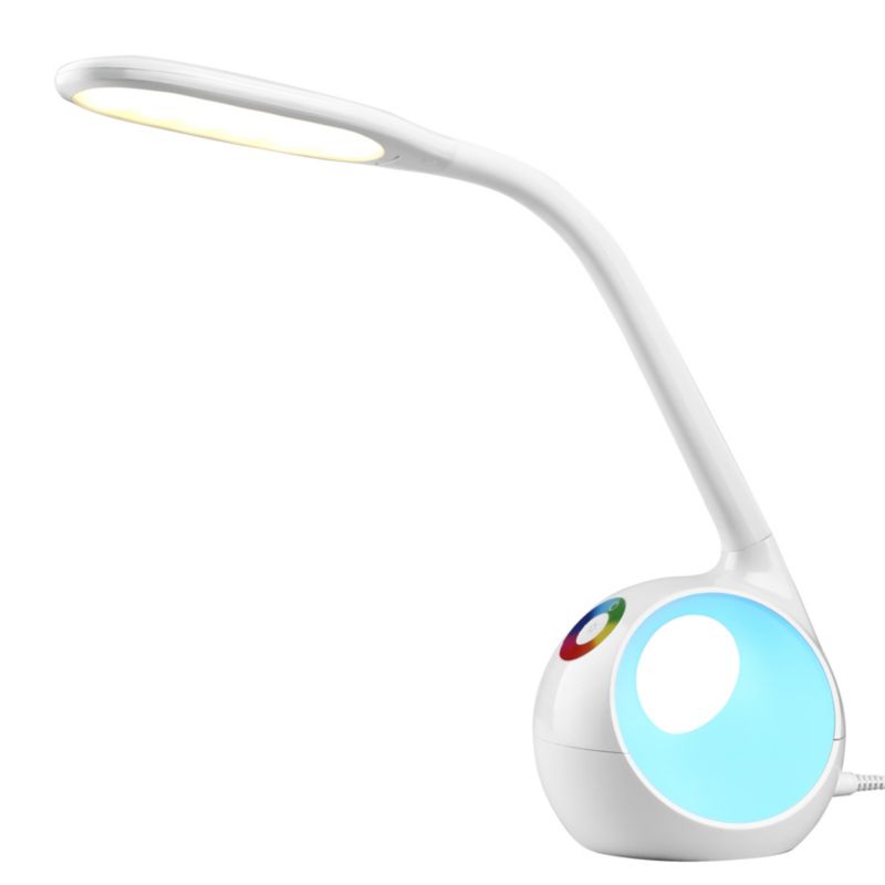 LED bordlampe GoodHome Ouhoro 500 hvid DIM