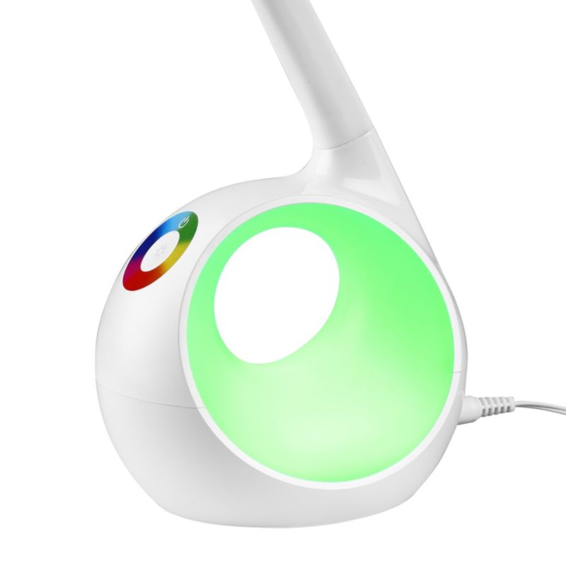 LED bordlampe GoodHome Ouhoro 500 hvid DIM