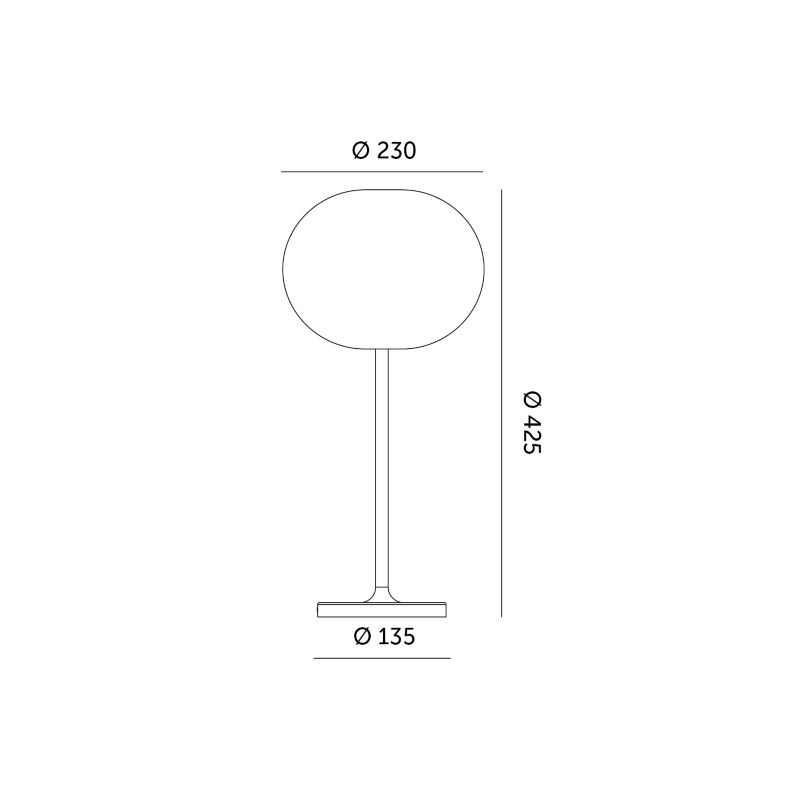 LED bordlampe Kobi Venezia S 2W 2700K 1 stk.