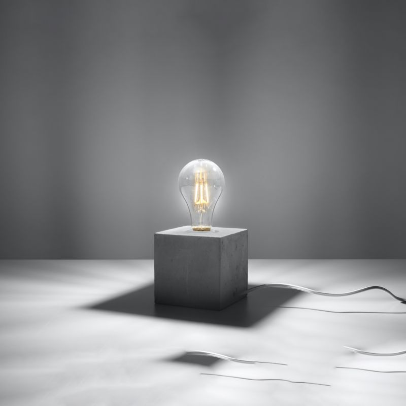 Sollux Lighting ARIZ bordlampe i beton, 1 stk.