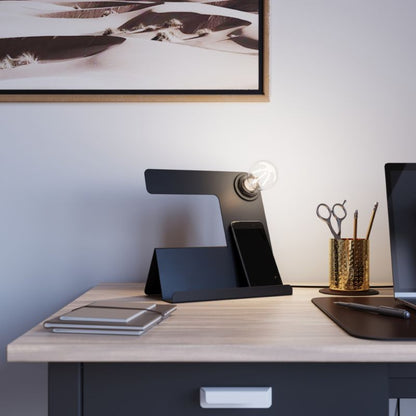 Sollux Lighting Incline sort skrivebordslampe 1 stk.