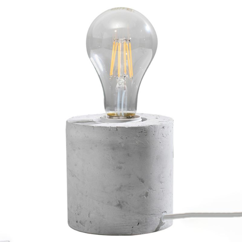 Sollux Lighting SALGADO bordlampe i beton, 1 stk.