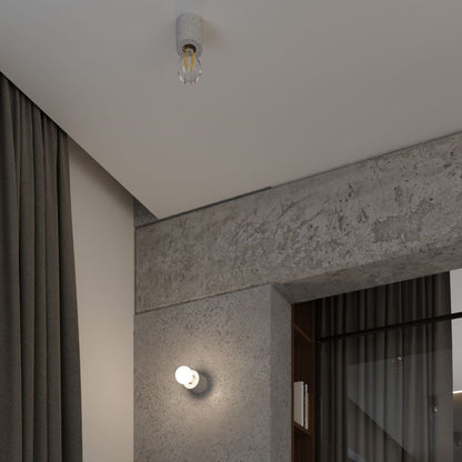 Sollux Lighting SALGADO bordlampe i beton, 1 stk.
