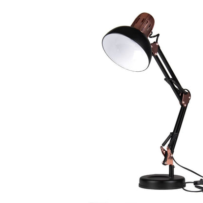 XUDO tegnebordslampe E27 justerbar sort-guld 1 stk.