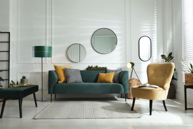 Bps Koncept stående lampe SIMPLY GLAMOUR grøn 1 stk