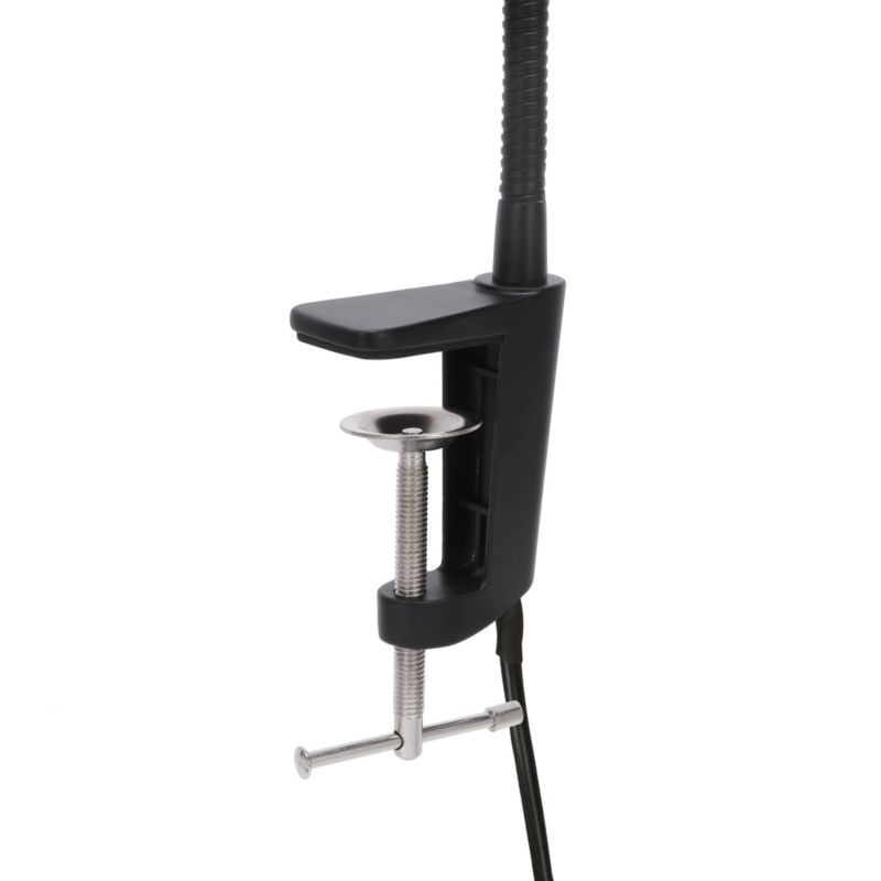 Lampe Ghlin 1-punkts E27 Klips Sort Mat