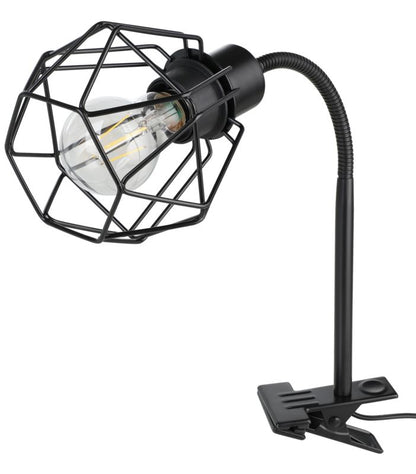 Spot GoodHome Smertrio Clip 1-punkt E27 Sort