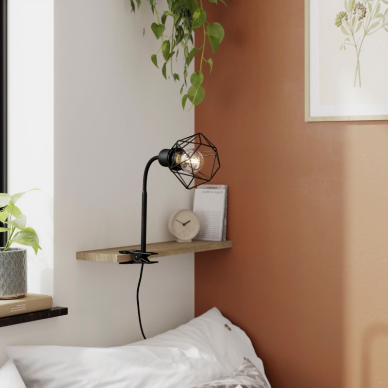 Spot GoodHome Smertrio Clip 1-punkt E27 Sort