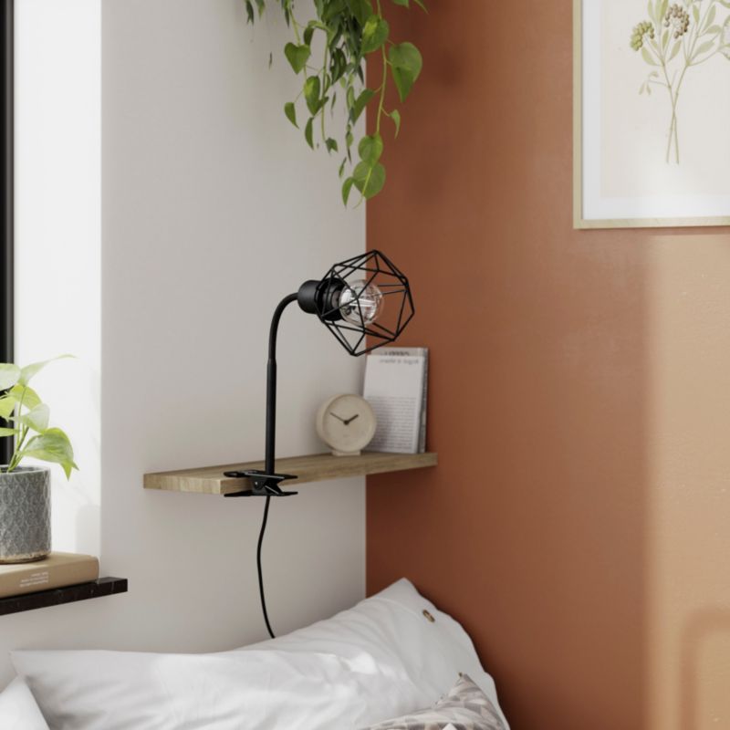 Spot GoodHome Smertrio Clip 1-punkt E27 Sort