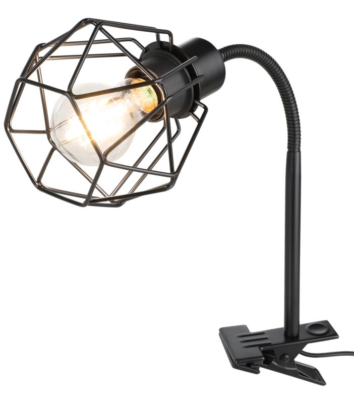 Spot GoodHome Smertrio Clip 1-punkt E27 Sort