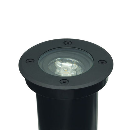 Jordspydlampe Erida 13x11x11 cm Sort IP67