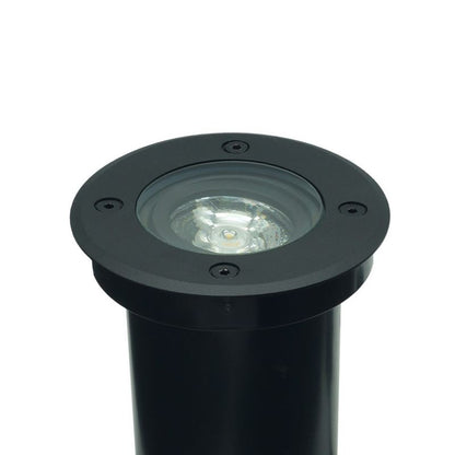 Jordspydlampe Erida 13x11x11 cm Sort IP67