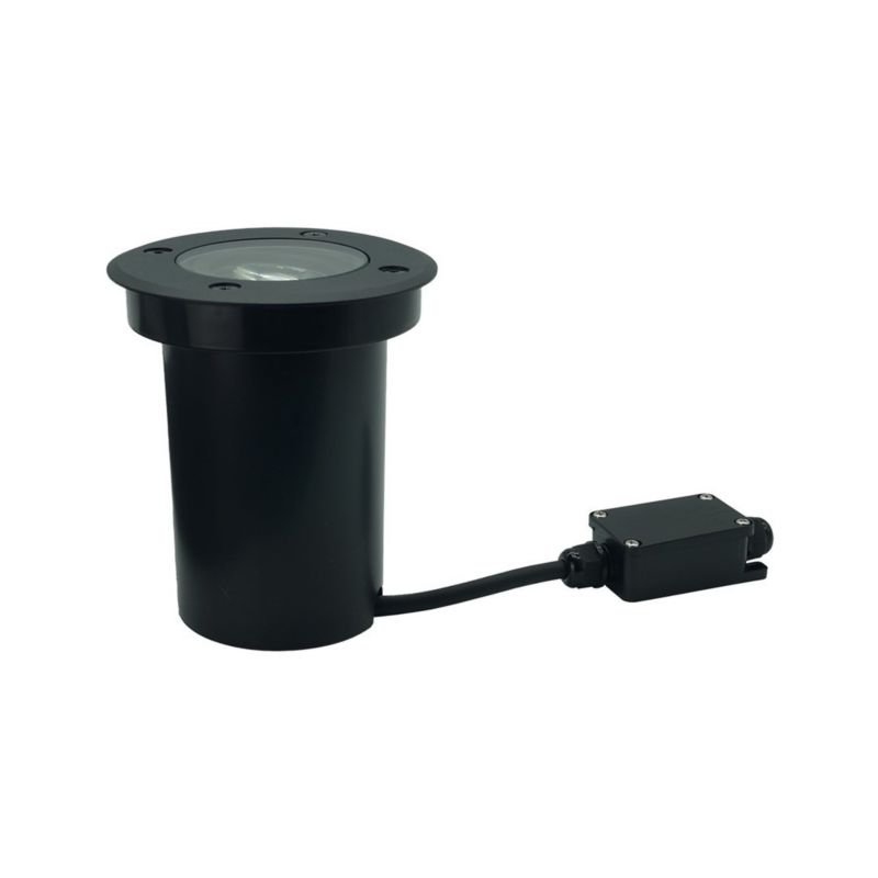 Jordspydlampe Erida 13x11x11 cm Sort IP67