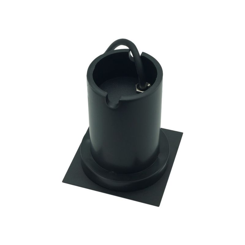 Indkørselslampe Erida Sort 13x11x11 cm GU10 IP67