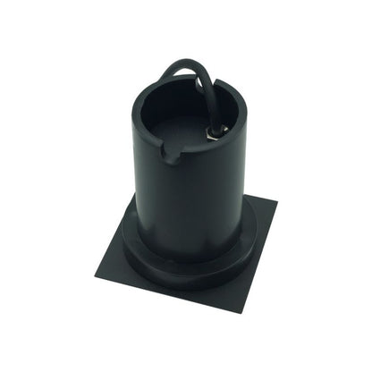 Indkørselslampe Erida Sort 13x11x11 cm GU10 IP67