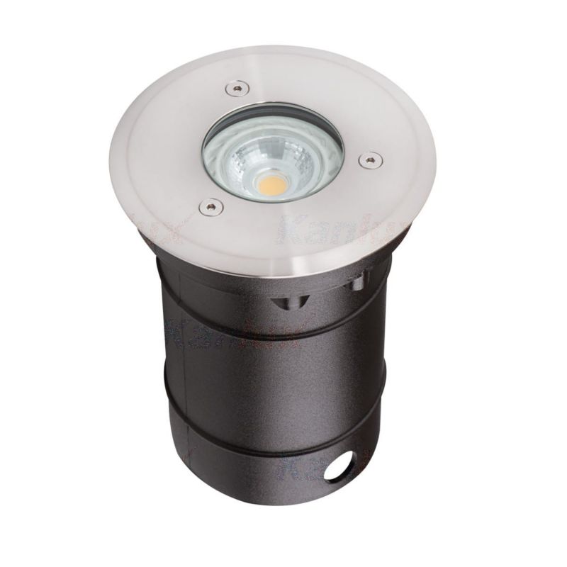 Jordindbygget Lampa Berg 11,3x11,3x14,5 cm Sort/Sølv