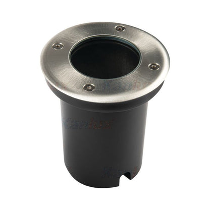 Jordindbygget Gulvlampe Moro Krom 12,4x11x11 cm GU10 IP67