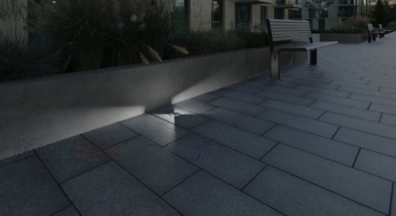 Indkørselslampe Roger 7x10x10 cm Grå LED 1W 6000K IP66