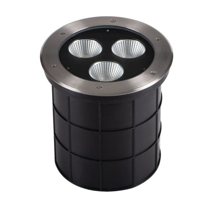 Indkørselslampe Turro Sort-Sølv LED 45W 4000K 3600lm IP67 26x26x26 cm