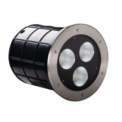 Indkørselslampe Turro Sort-Sølv LED 45W 4000K 3600lm IP67 26x26x26 cm