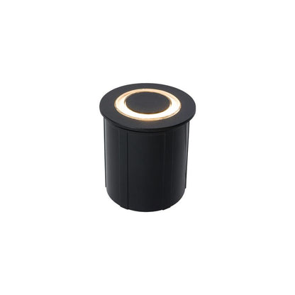 Jordindbygget Lampa Circlet Sort 6,2x6,5 cm LED 3W 3000K
