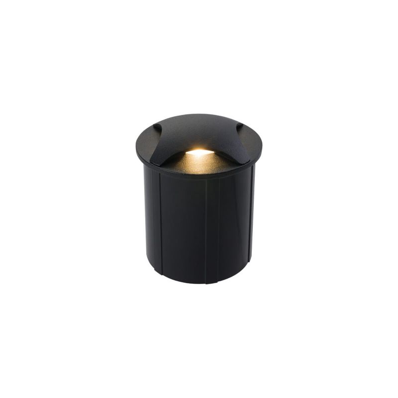 LED-nedsænkningslampe Pat Sort 7,2x6,2 cm 3W 3000K