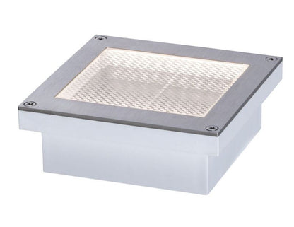 Indstøbningslampe Brick 10x10 cm Sølv LED 3W 3000K 20lm IP67