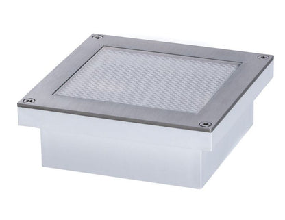 Indstøbningslampe Brick 10x10 cm Sølv LED 3W 3000K 20lm IP67