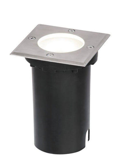 Indkørselslampe Tacoma 15x11 cm Krom Satin GU10 IP65