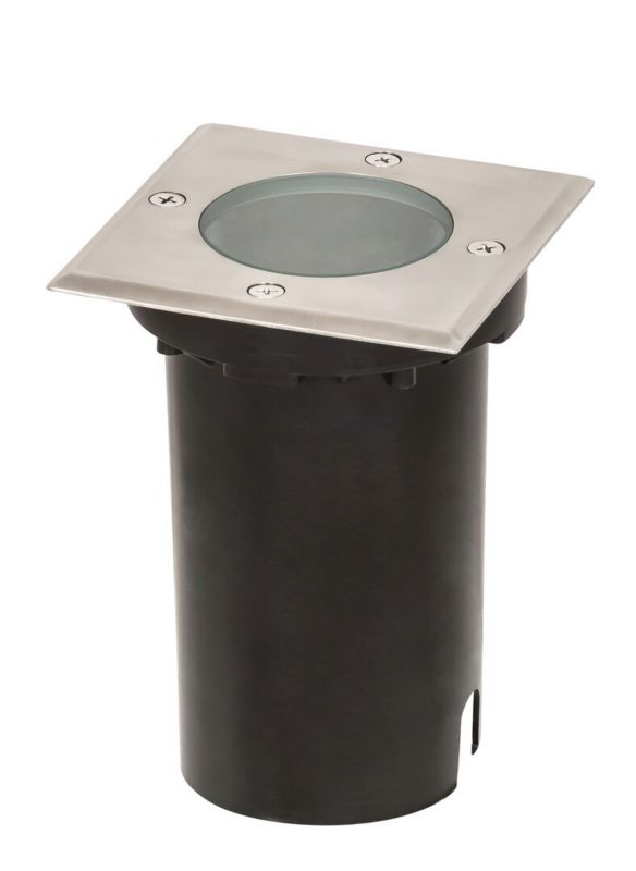 Indkørselslampe Tacoma 15x11 cm Krom Satin GU10 IP65