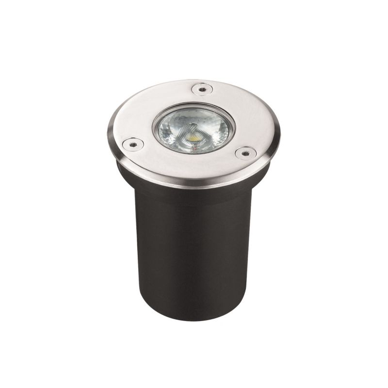 Indbygningslys Gawra 7,5x6 cm Mat Krom LED 3W 4200K 200lm IP67