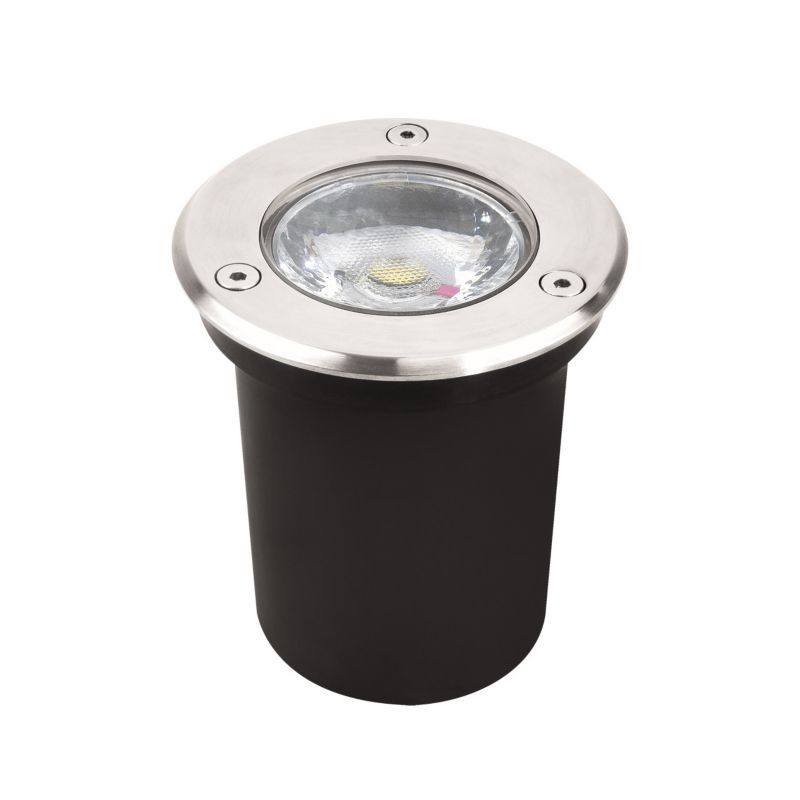Indkørselslampe Gawra 6W LED 4200K 400lm IP67 Mat Krom 8,7x7,6x7,6 cm