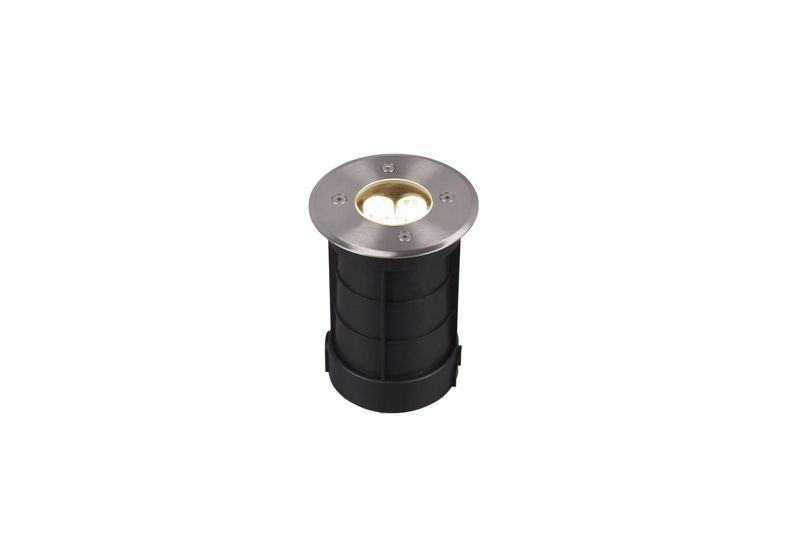 Jordindbygget Trio Belaja LED 3W 3000K 180lm IP65 14,5x11x11 cm Sølv