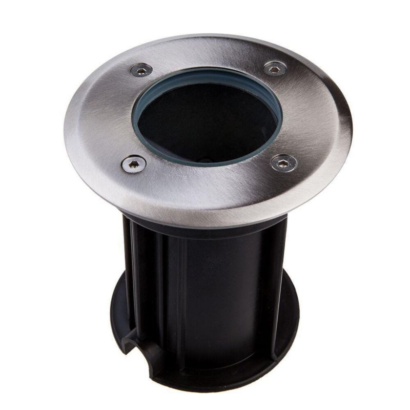 Jordindbygget Lampa V-TAC 7677 11x11x12 cm Sølv